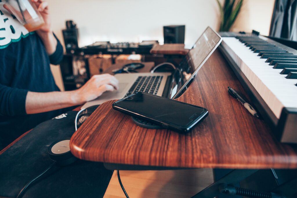 Example of music libraries